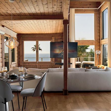 Increible Villa De Madera Con Vistas Al Mar Algeciras Ngoại thất bức ảnh