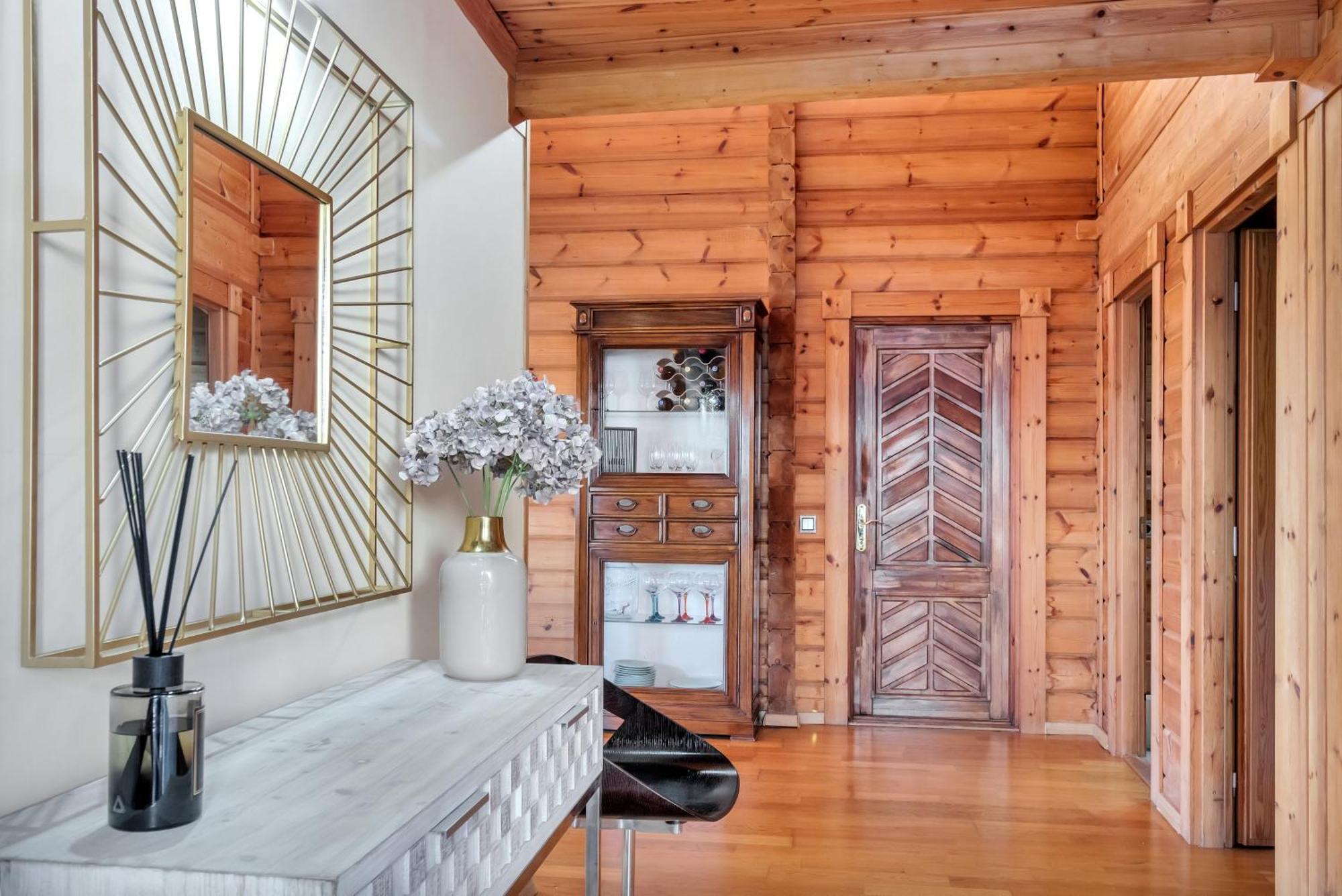 Increible Villa De Madera Con Vistas Al Mar Algeciras Ngoại thất bức ảnh