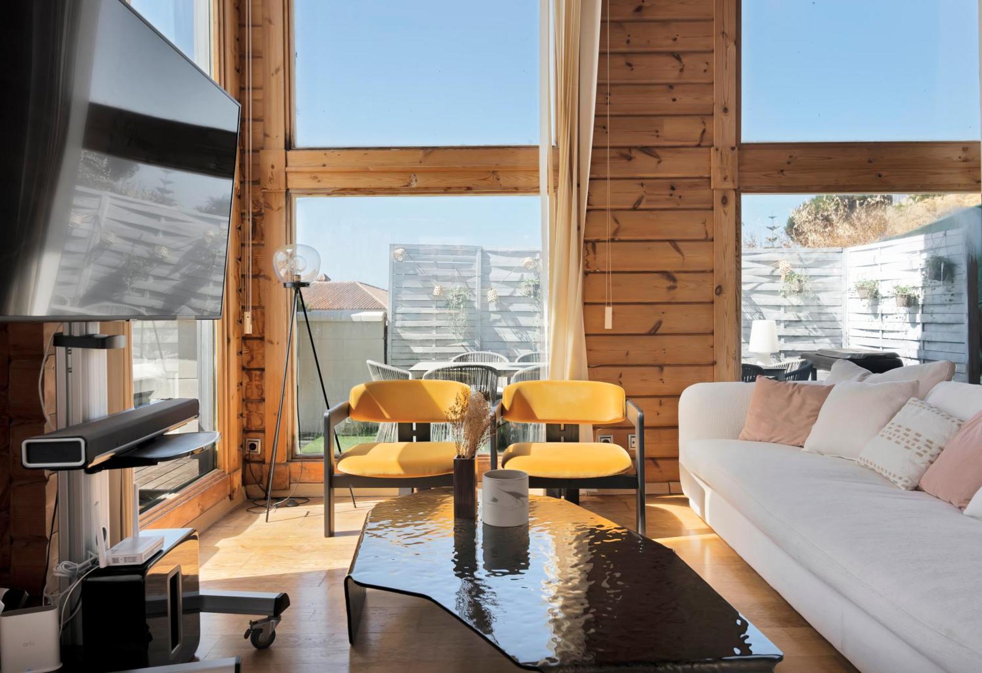 Increible Villa De Madera Con Vistas Al Mar Algeciras Ngoại thất bức ảnh