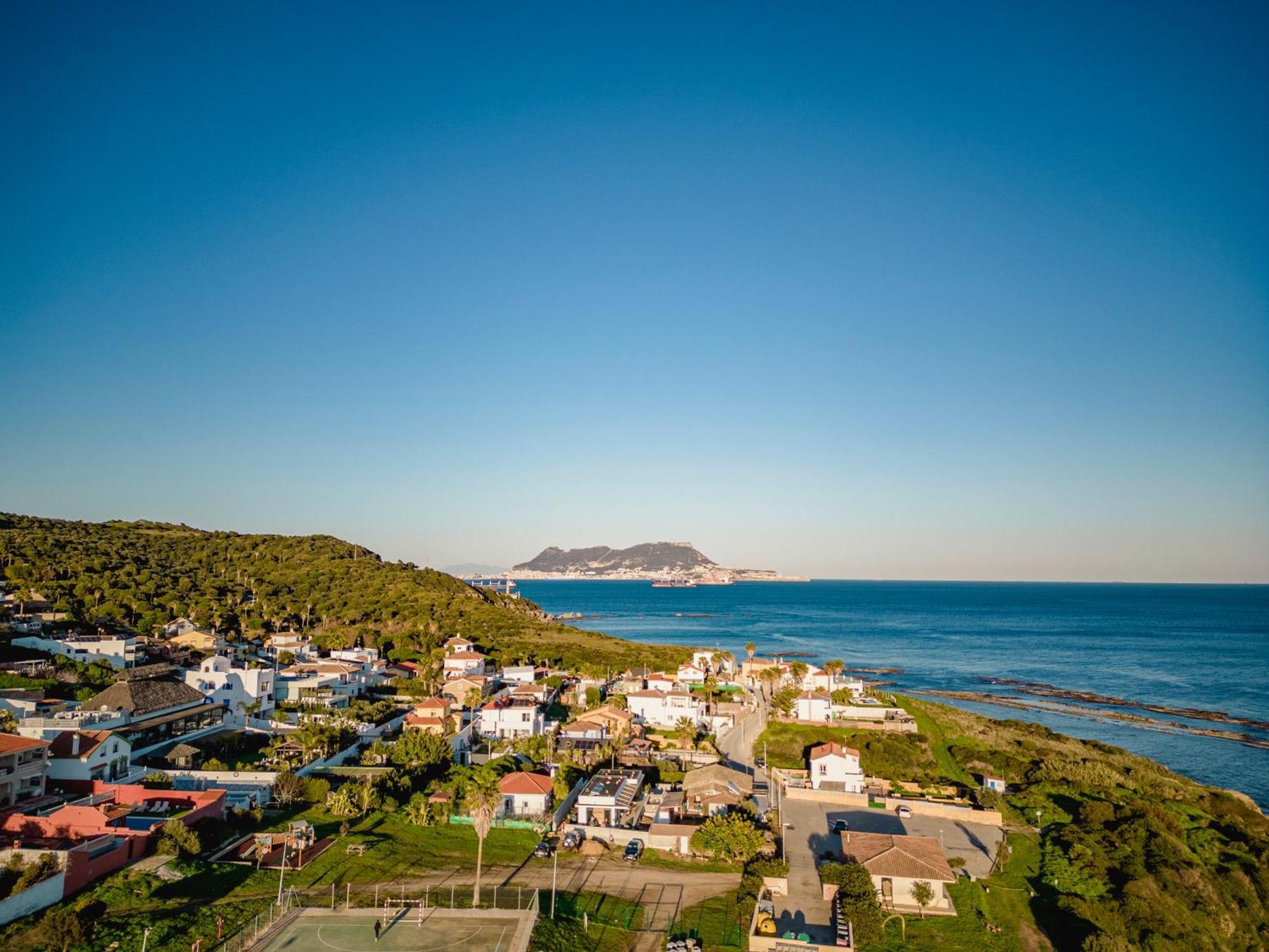 Increible Villa De Madera Con Vistas Al Mar Algeciras Ngoại thất bức ảnh