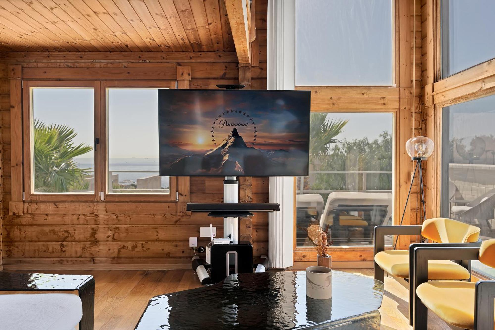 Increible Villa De Madera Con Vistas Al Mar Algeciras Ngoại thất bức ảnh