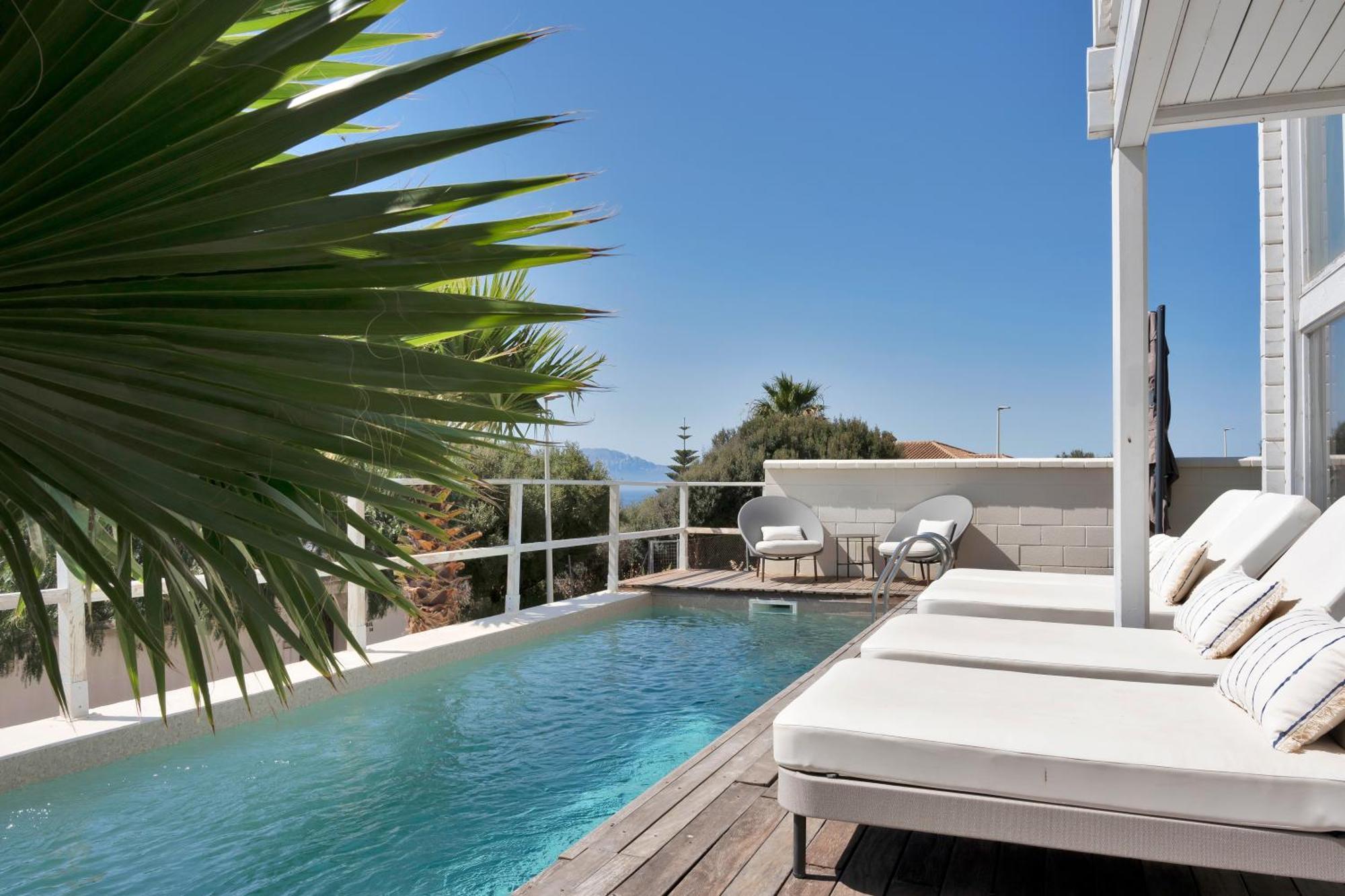 Increible Villa De Madera Con Vistas Al Mar Algeciras Ngoại thất bức ảnh